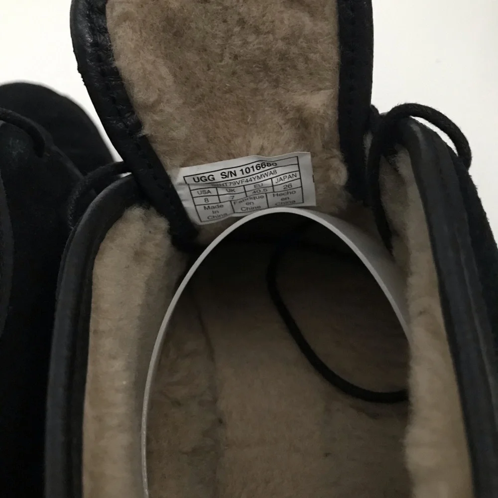 UGG Maksim Chukka Boot Black Suede